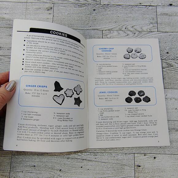 Occident King Midas Collector's Bake Book Cookbook Booklet Peavy Flour Mill VG - Picture 3 of 12